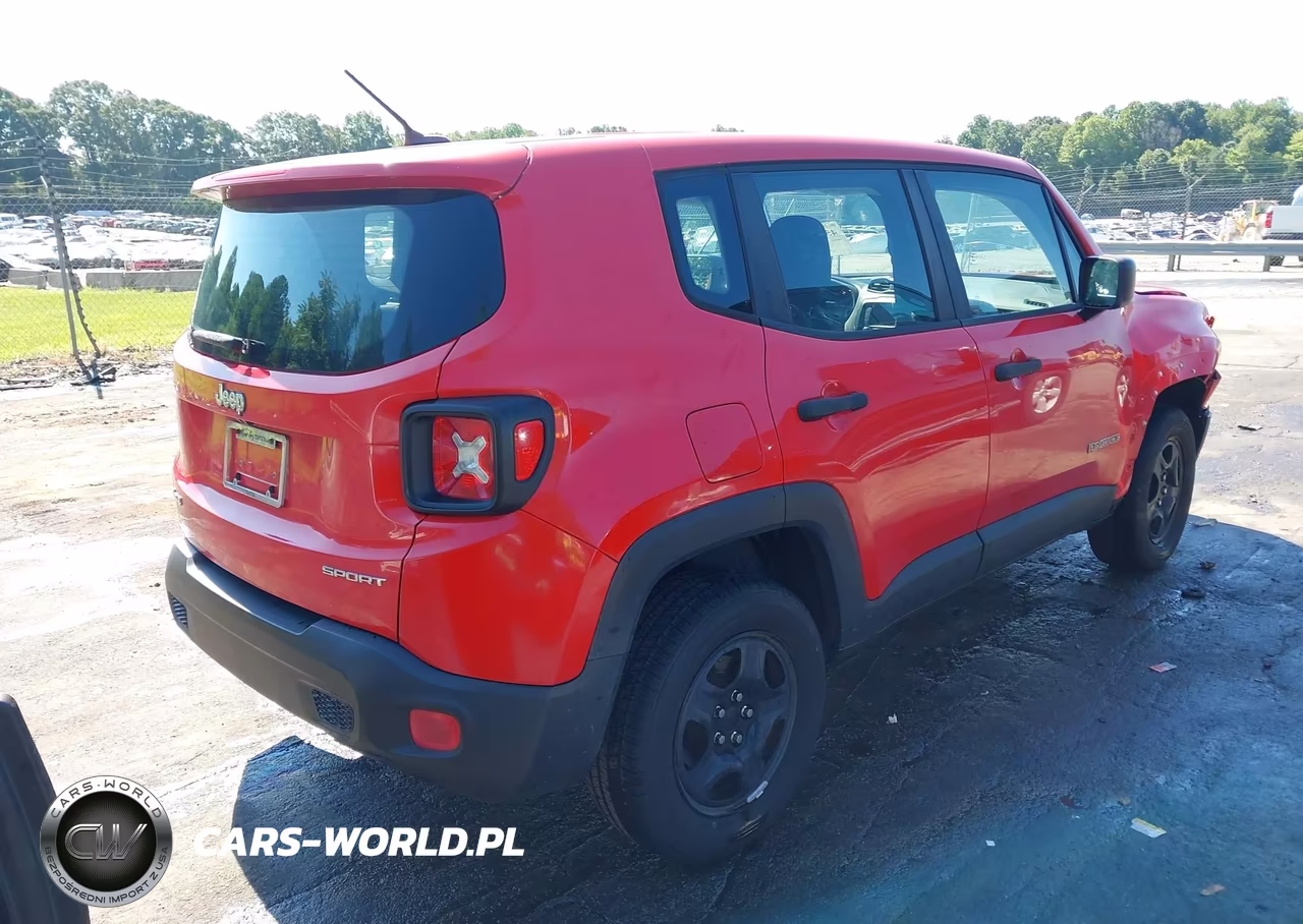 2017 Jeep Renegade Sport VIN:ZACCJBAB6HPF99580 - 4