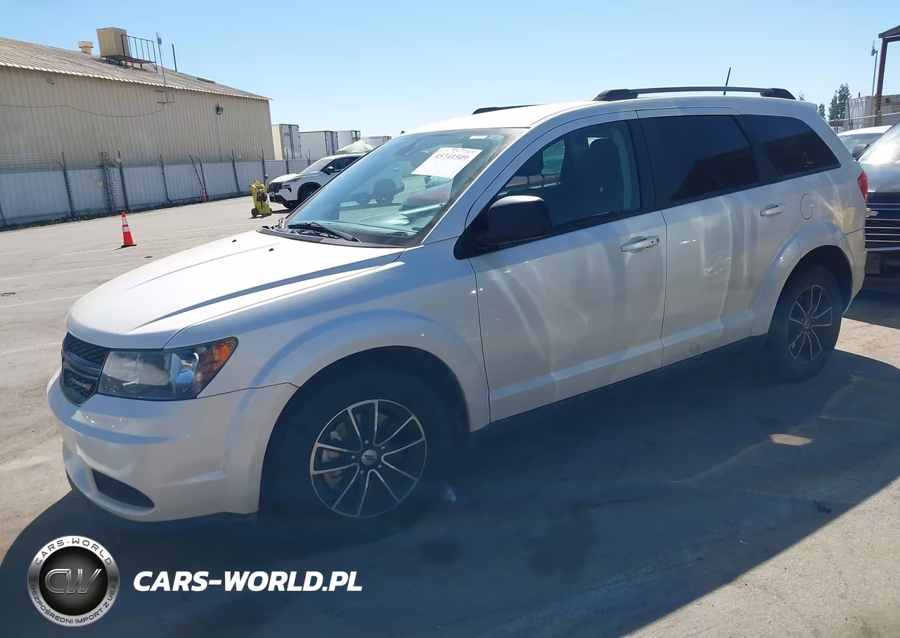 2018 Dodge Journey Se VIN:3C4PDCAB8JT445191 - 2