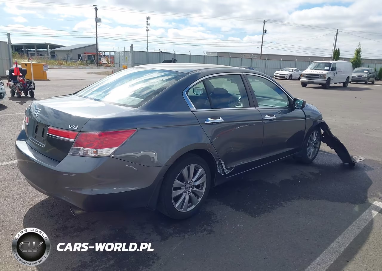 2012 Honda Accord 3.5 Ex VIN:1HGCP3F74CA013249 - 4