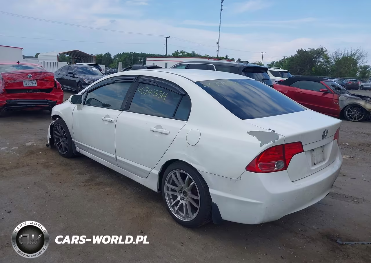 2008 Honda Civic Lx VIN:1HGFA16568L042152 - 3