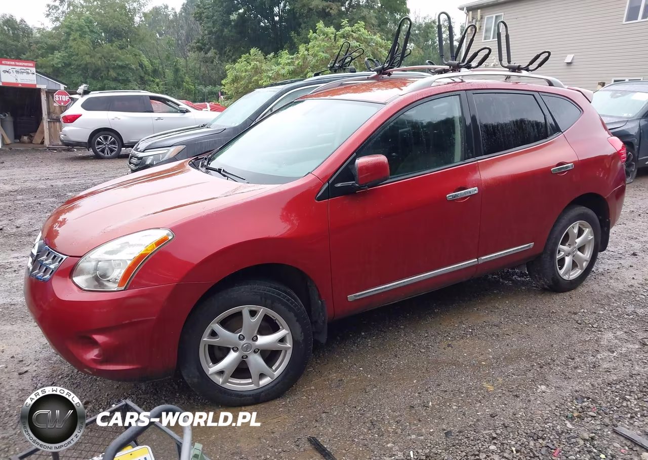 2011 Nissan Rogue Sv VIN:JN8AS5MV4BW281256 - 2