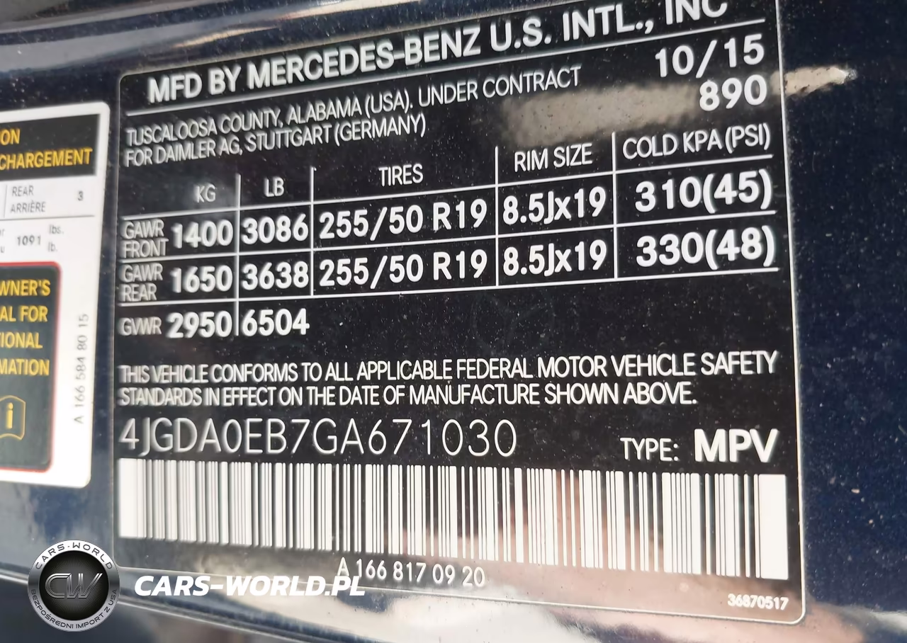 2016 Mercedes-Benz Gle 300D 4Matic VIN:4JGDA0EB7GA671030 - 9