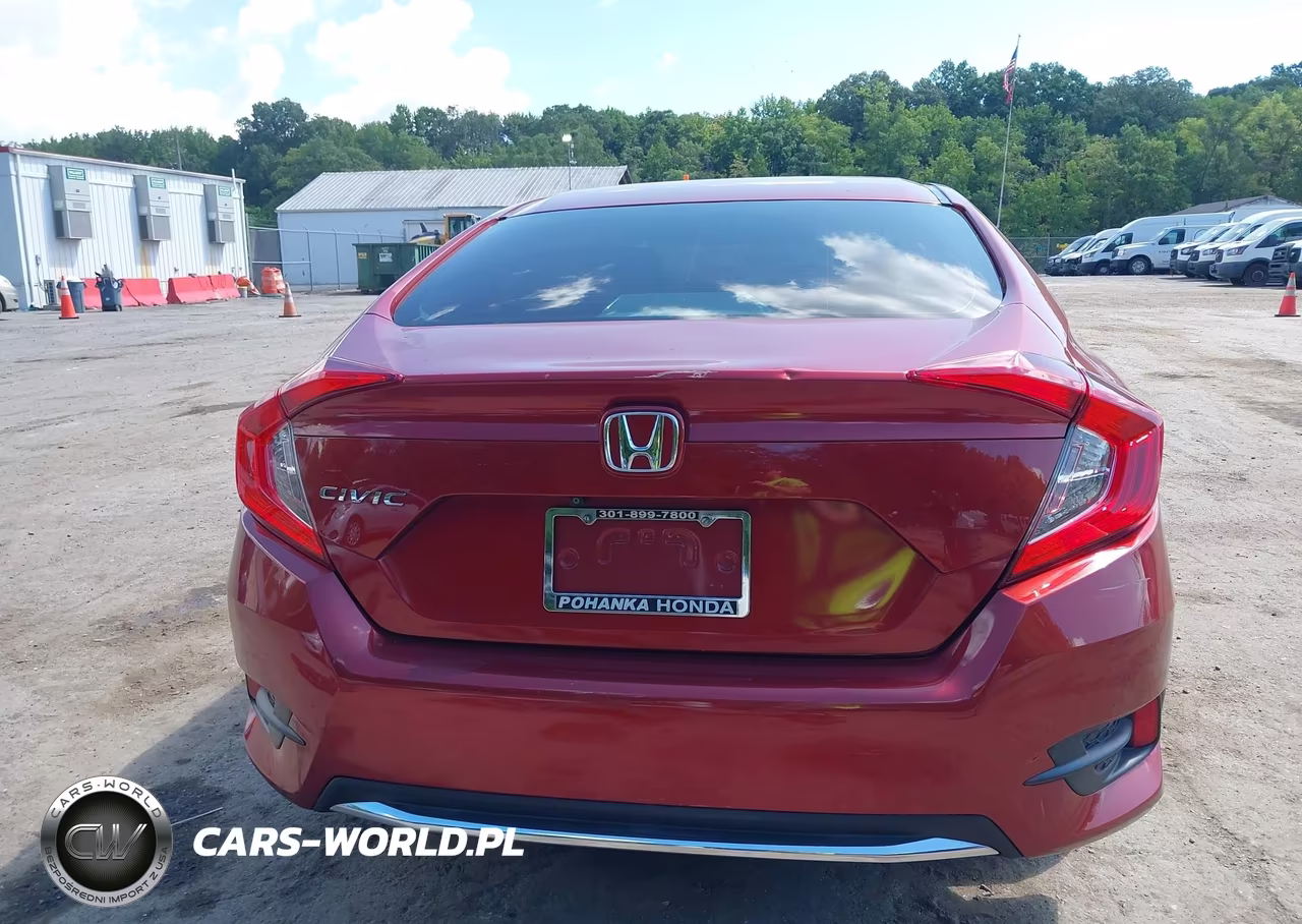 2021 Honda Civic Lx VIN:2HGFC2F62MH525587 - 16