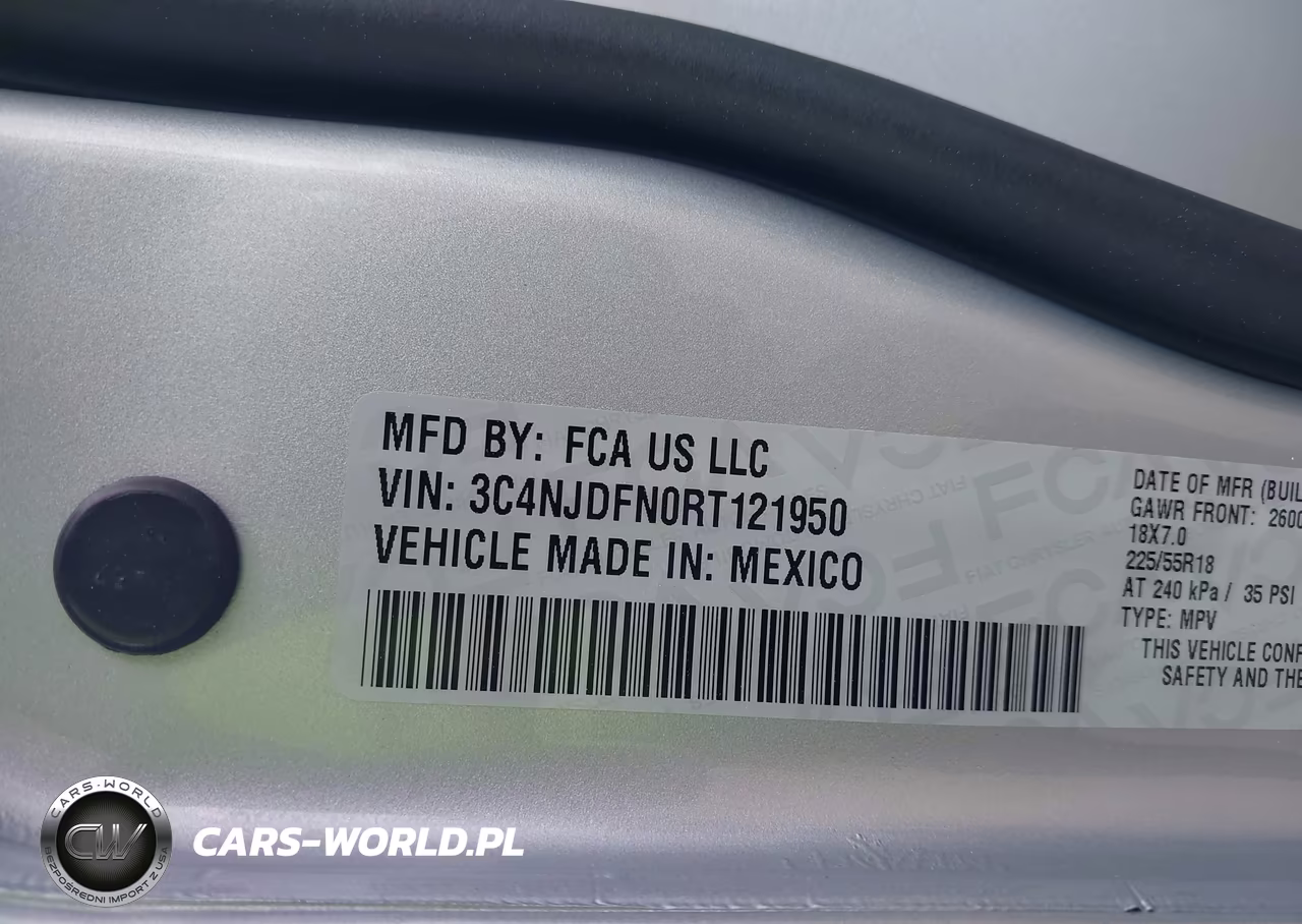 2024 Jeep Compass Latitude Lux Fwd VIN:3C4NJDFN0RT121950 - 9