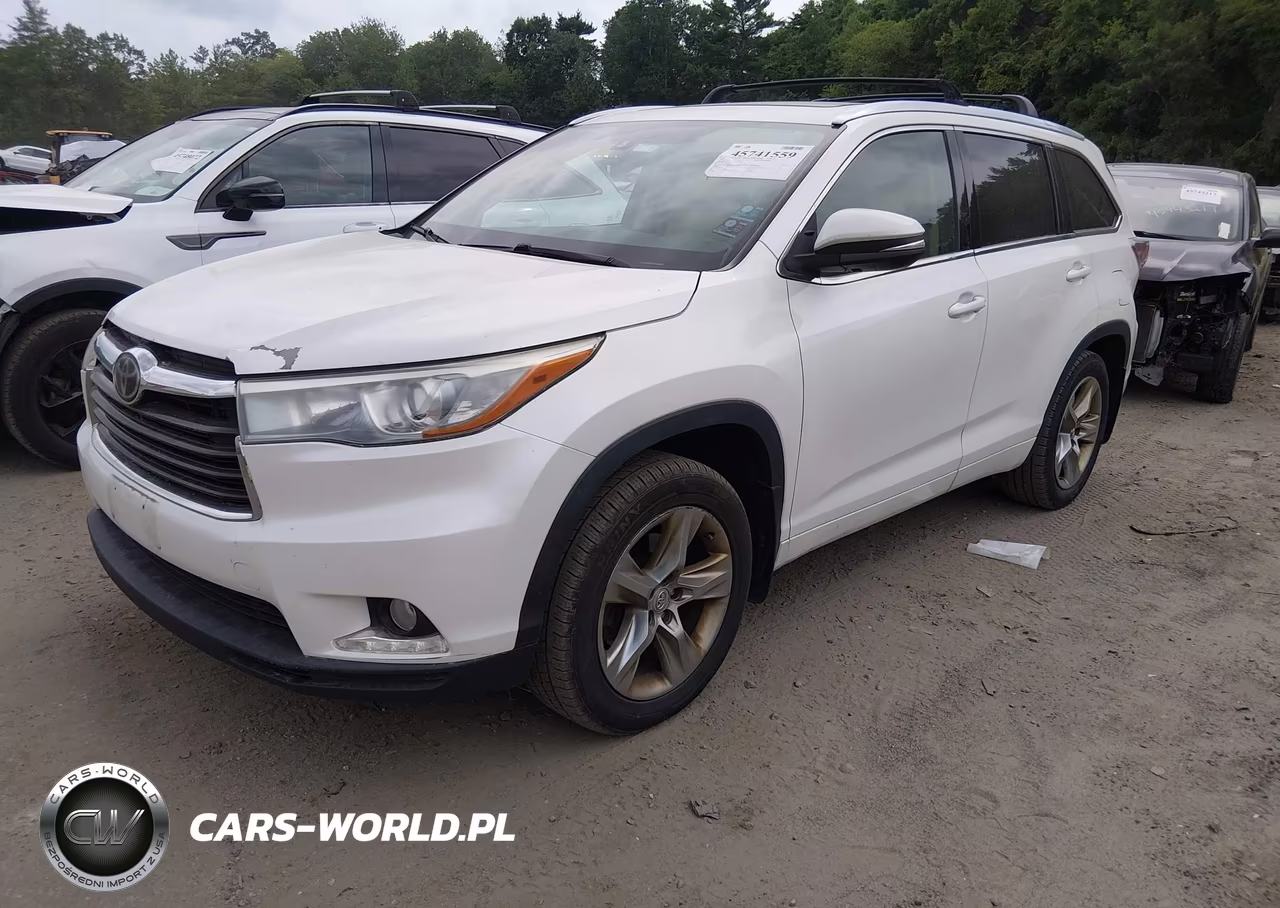 2015 Toyota Highlander Limited Platinum V6 VIN:5TDDKRFH2FS095650 - 2