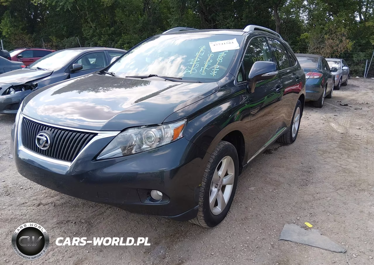 2010 Lexus Rx 350 VIN:2T2BK1BA9AC001195 - 2