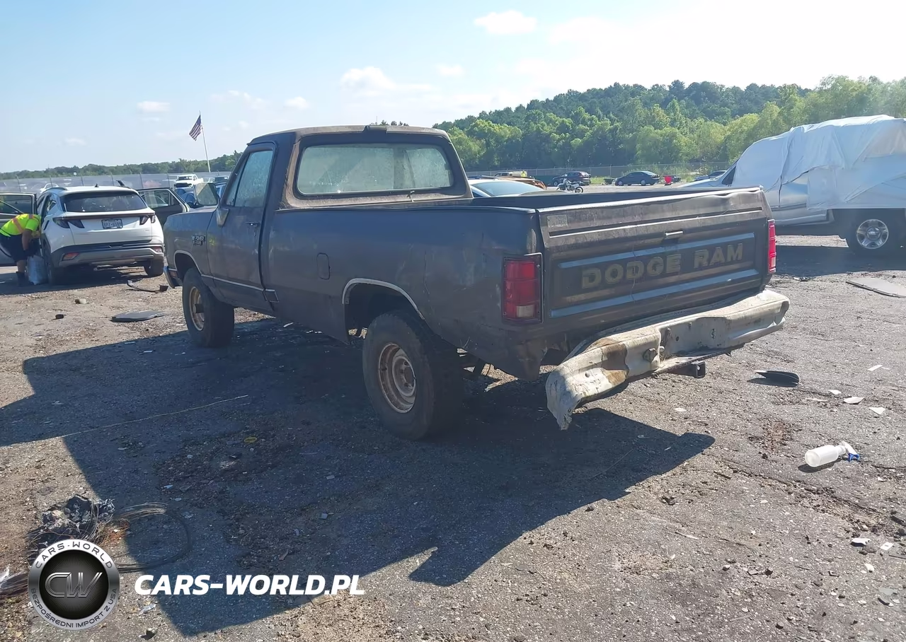 1989 Dodge W-Series W100 VIN:1B7HM06Y0KS111580 - 3