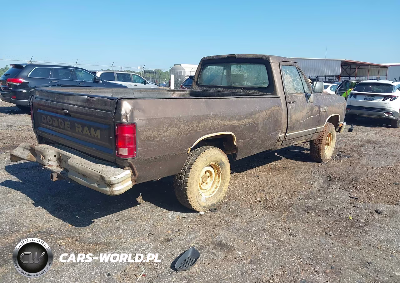 1989 Dodge W-Series W100 VIN:1B7HM06Y0KS111580 - 4