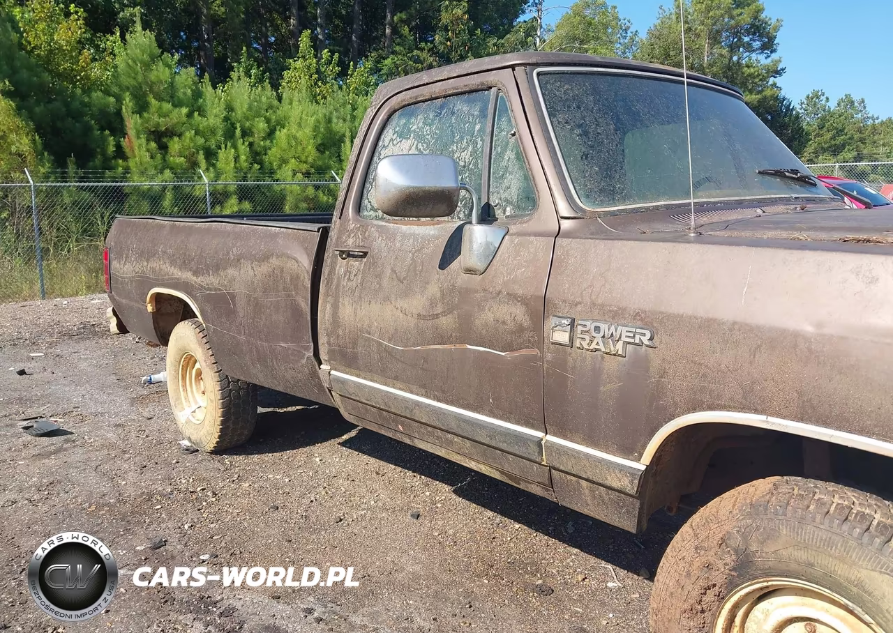 1989 Dodge W-Series W100 VIN:1B7HM06Y0KS111580 - 6