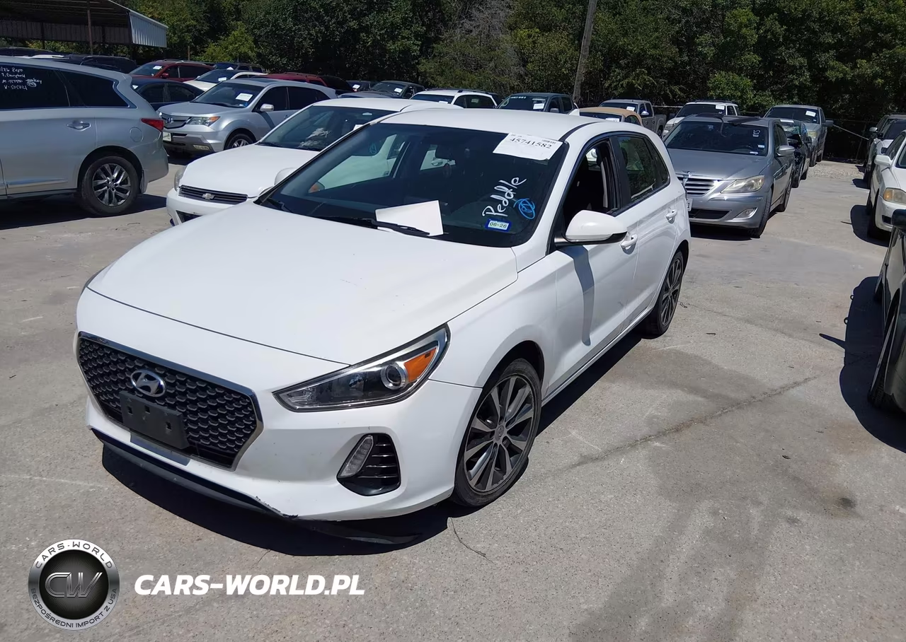 2018 Hyundai Elantra Gt VIN:KMHH35LE7JU063729 - 2