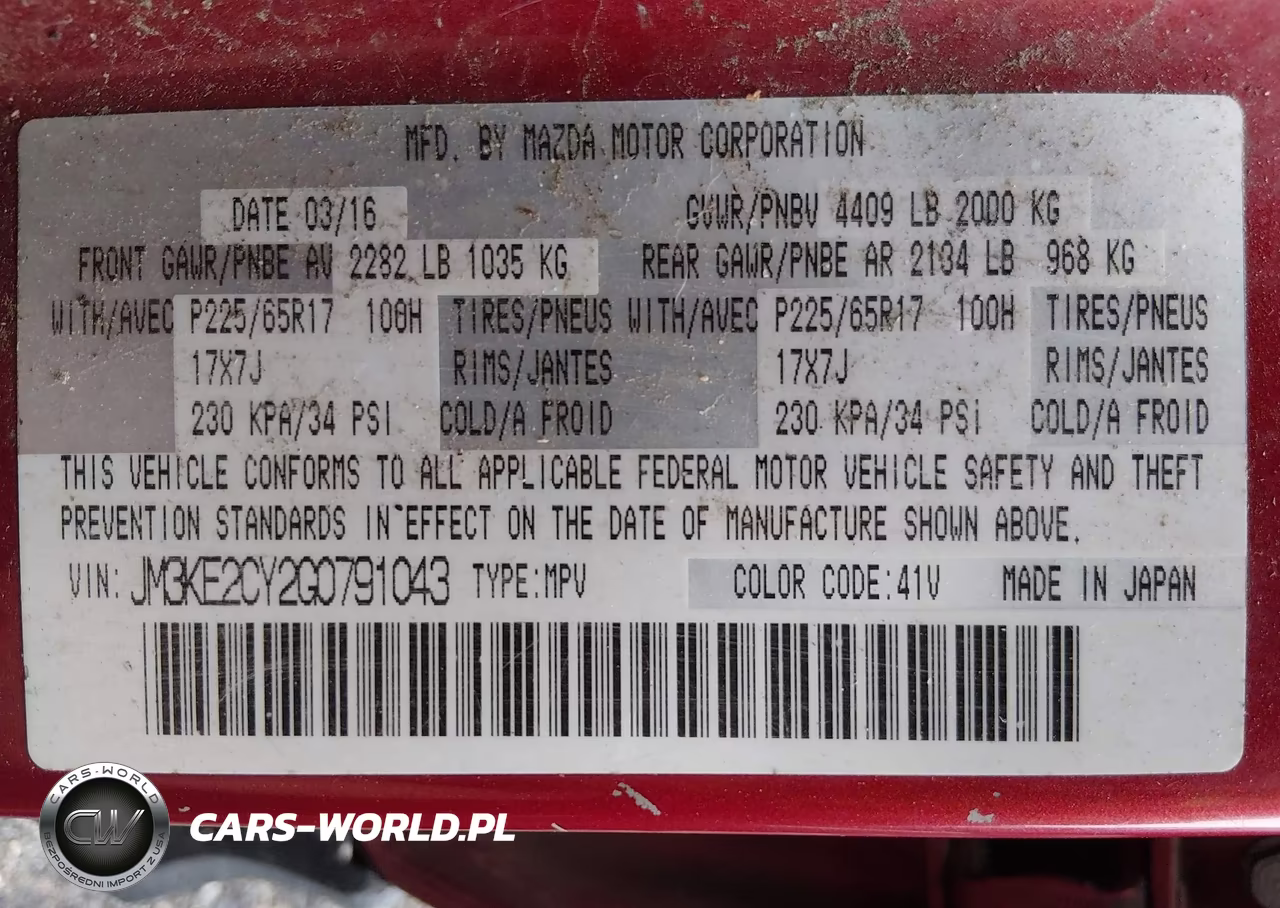 2016 Mazda Cx-5 Touring VIN:JM3KE2CY2G0791043 - 9