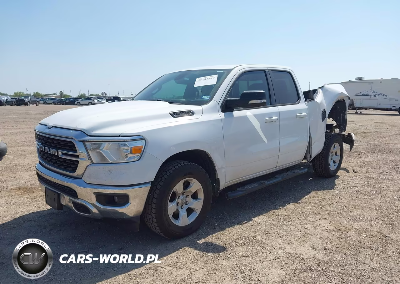 2022 Ram 1500 Lone Star 4X4 6'4 Box VIN:1C6SRFBT3NN174879 - 2