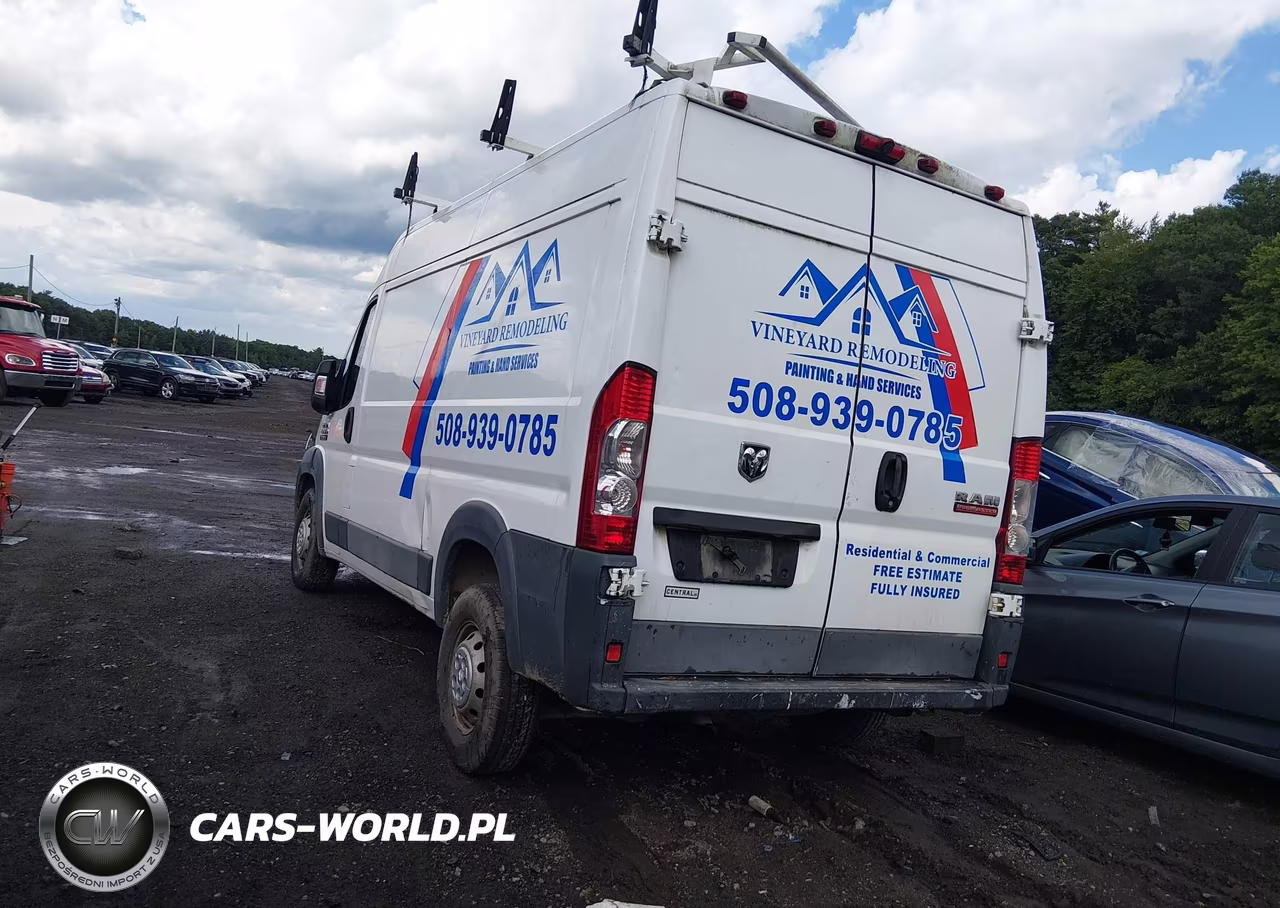 2016 Ram Promaster 2500 High Roof VIN:3C6TRVCG6GE136554 - 3