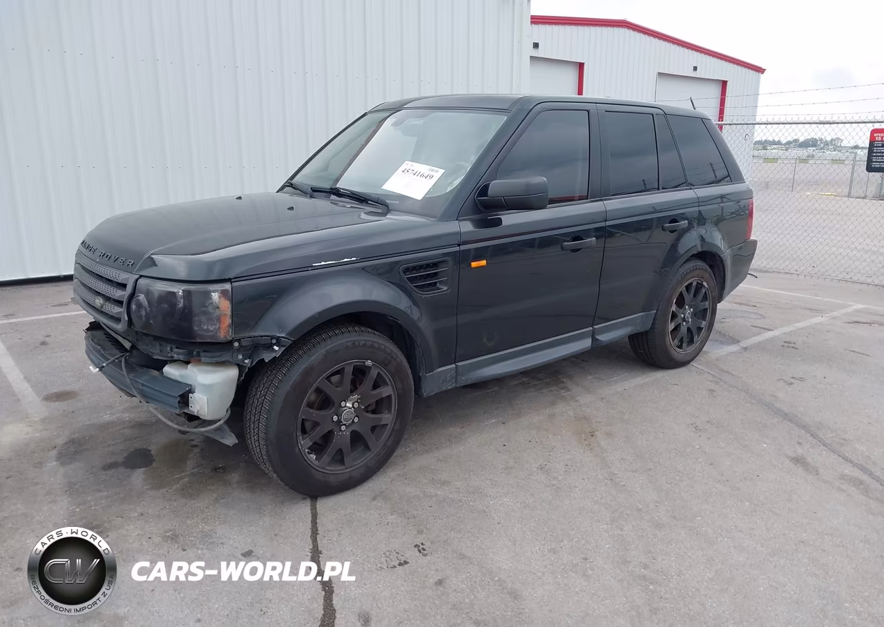 2008 Land Rover Range Rover Sport Hse VIN:SALSK25418A143256 - 2