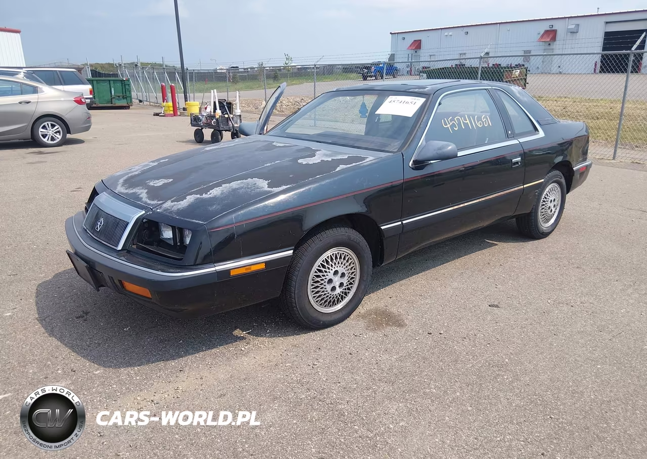 1989 Chrysler Lebaron VIN:1C3XJ41K4KG241741 - 2