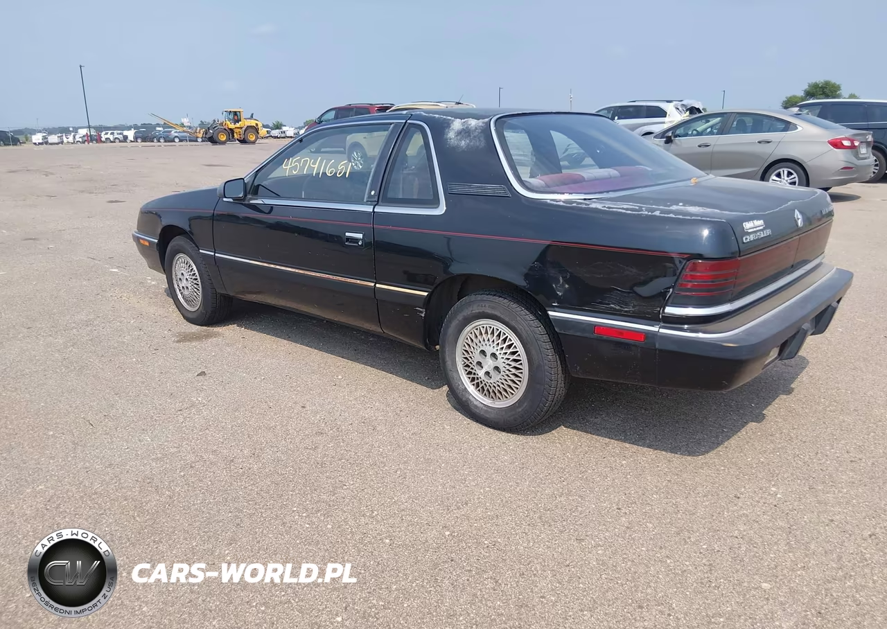 1989 Chrysler Lebaron VIN:1C3XJ41K4KG241741 - 3
