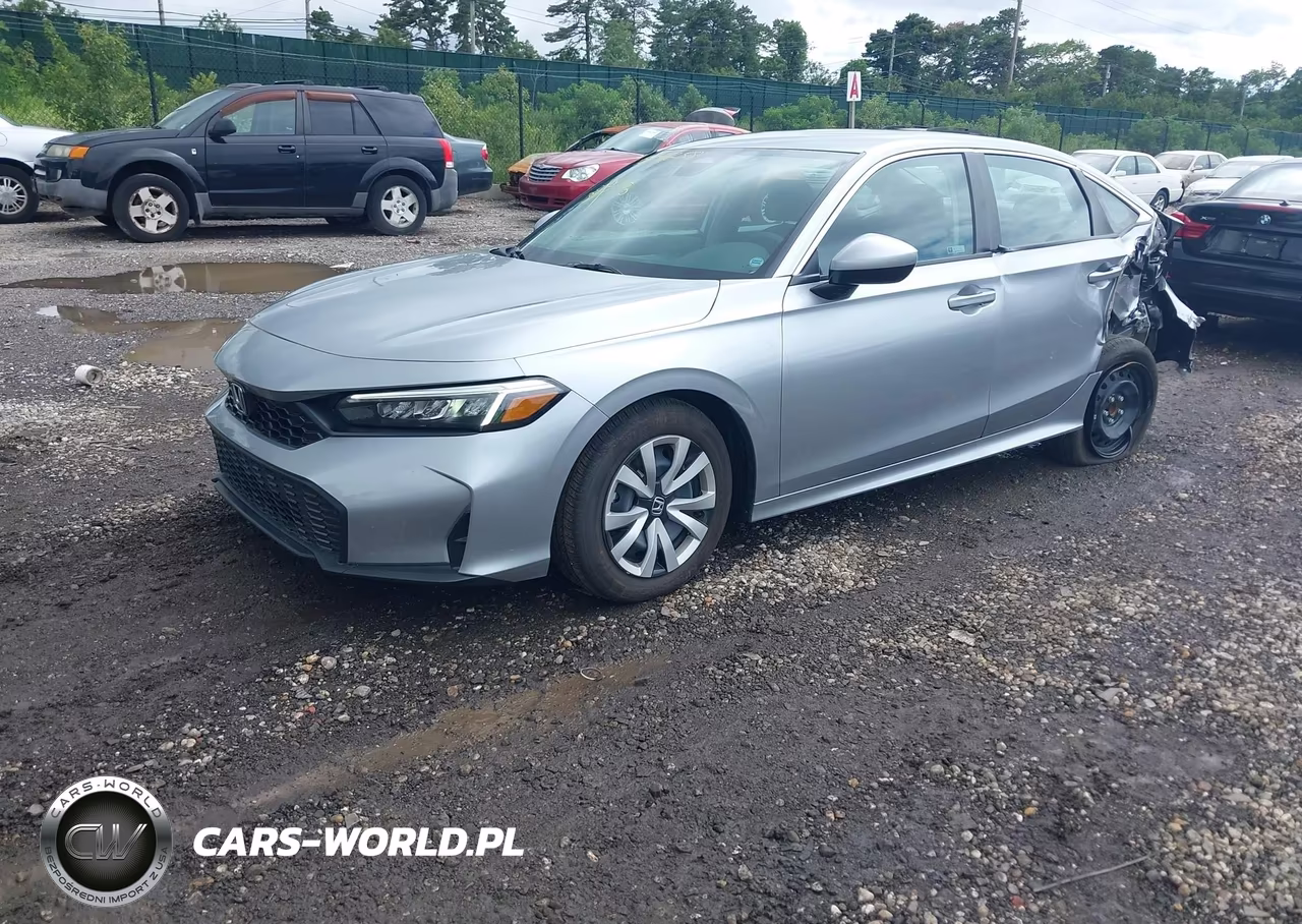 2026 Honda Civic Lx VIN:2HGFE2F2XTH559850 - 2