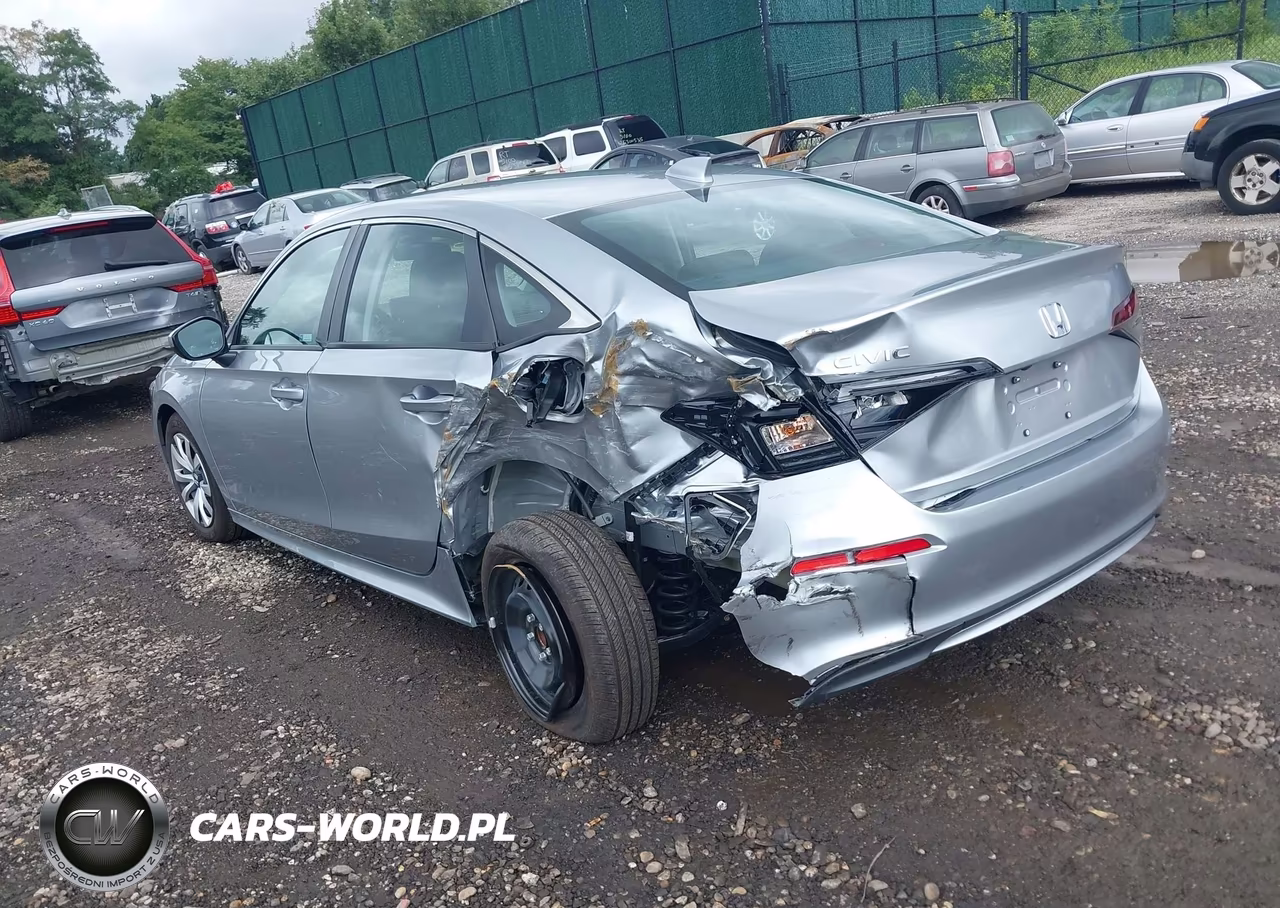 2026 Honda Civic Lx VIN:2HGFE2F2XTH559850 - 3