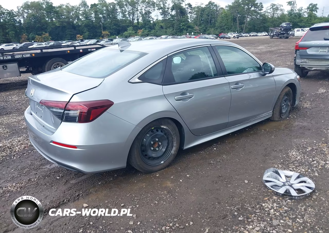 2026 Honda Civic Lx VIN:2HGFE2F2XTH559850 - 4