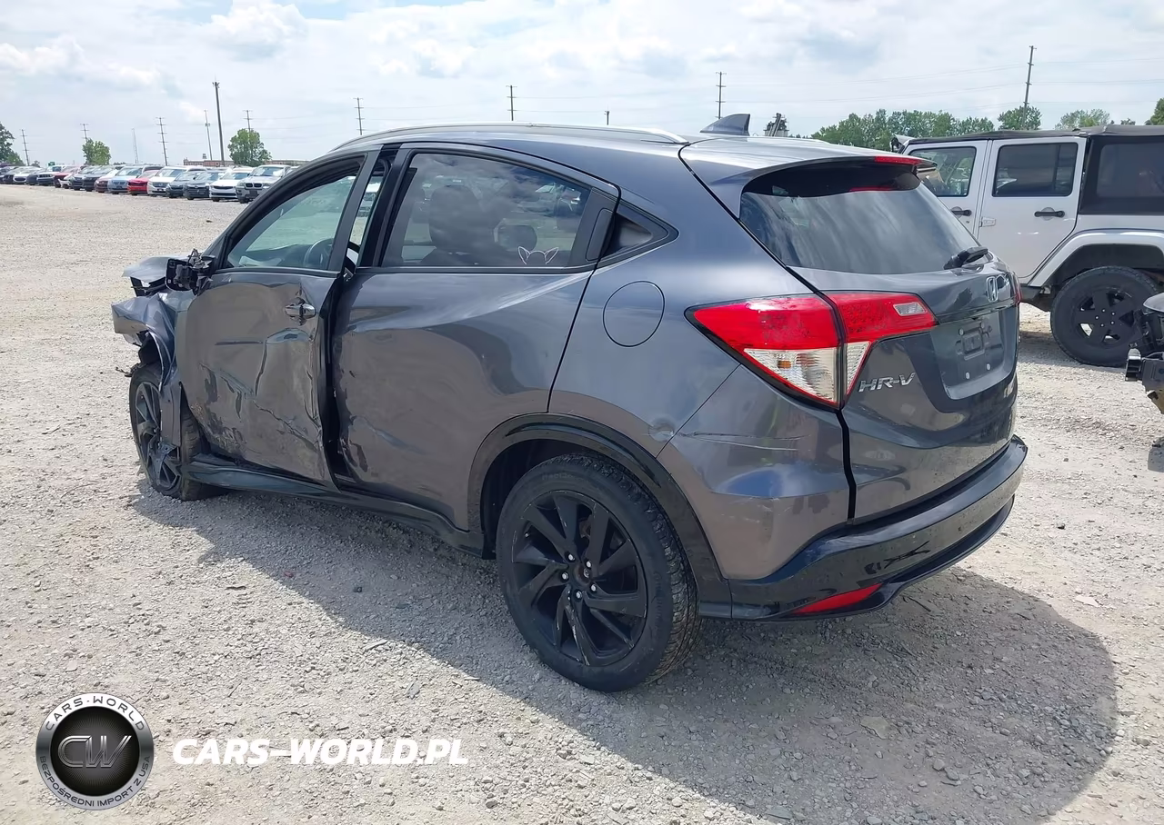 2022 Honda Hr-V Awd Sport VIN:3CZRU6H13NM714389 - 3