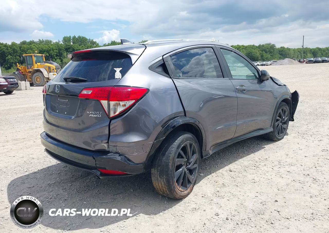 2022 Honda Hr-V Awd Sport VIN:3CZRU6H13NM714389 - 4