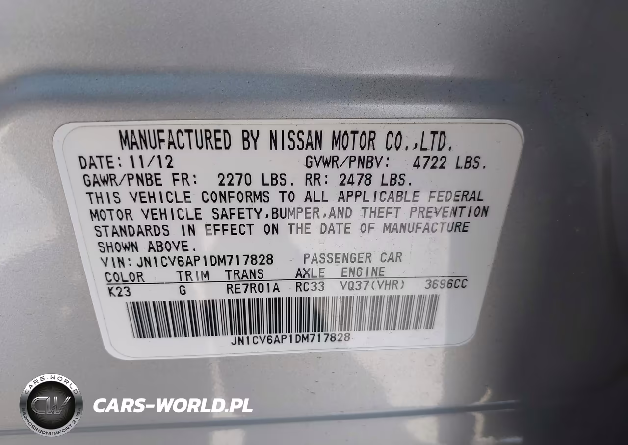2013 Infiniti G37 Journey VIN:JN1CV6AP1DM717828 - 9