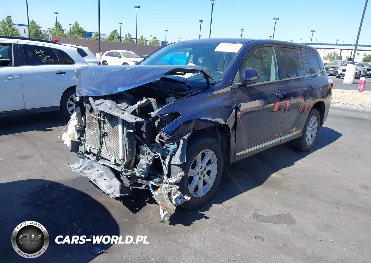 2013 Toyota Highlander Base V6 VIN:5TDZK3EH7DS118809 - 2