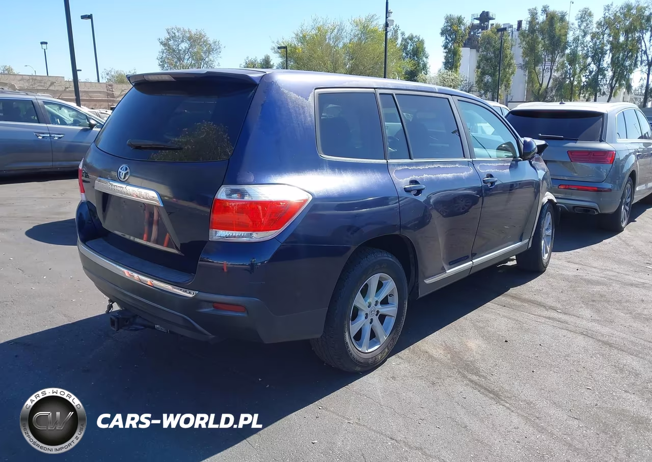2013 Toyota Highlander Base V6 VIN:5TDZK3EH7DS118809 - 4