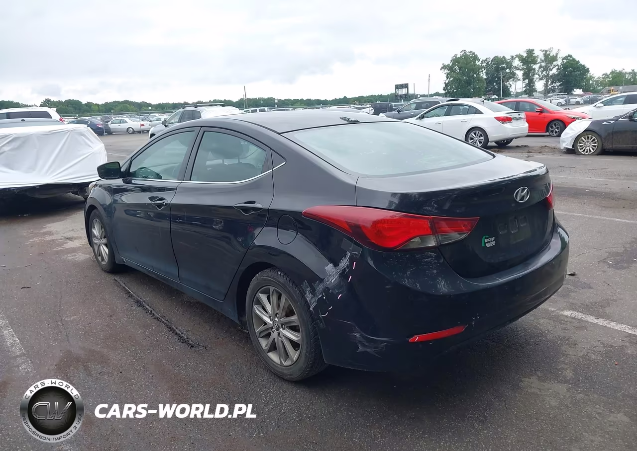 2015 Hyundai Elantra Se VIN:5NPDH4AE3FH572364 - 3