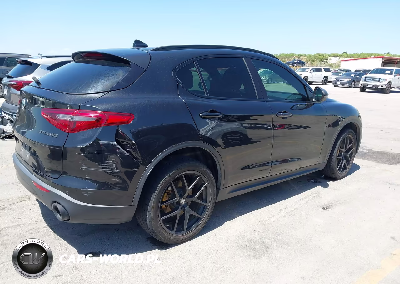 2019 Alfa Romeo Stelvio Ti Sport Awd VIN:ZASPAKBN4K7C45448 - 4