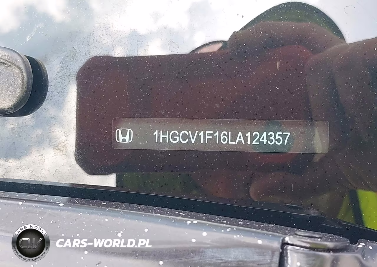 2020 Honda Accord Lx VIN:1HGCV1F16LA124357 - 9