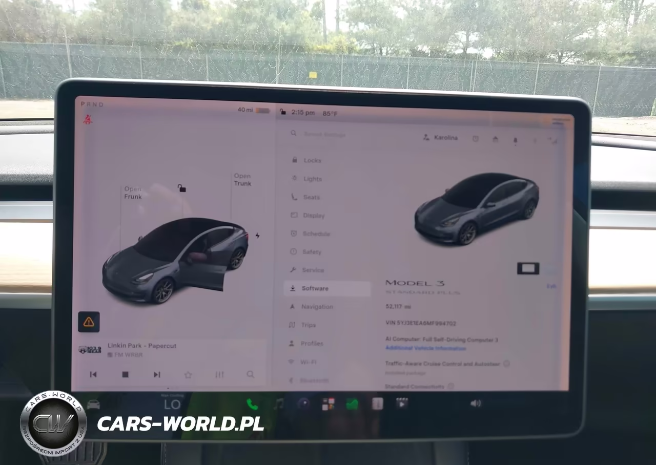 2021 Tesla Model 3 Standard Range Plus Rear-Wheel Drive VIN:5YJ3E1EA6MF994702 - 18