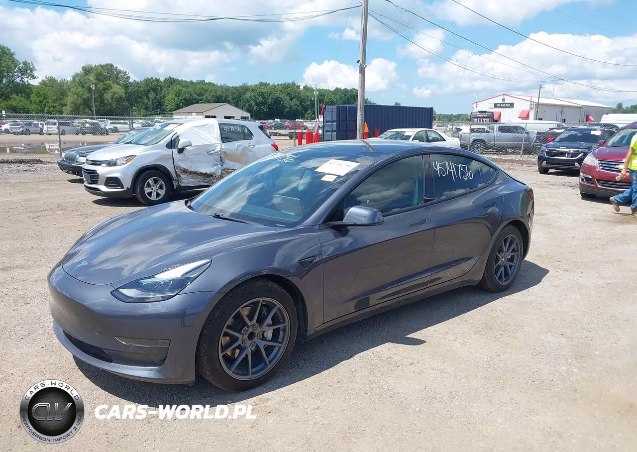 2021 Tesla Model 3 Standard Range Plus Rear-Wheel Drive VIN:5YJ3E1EA6MF994702 - 2