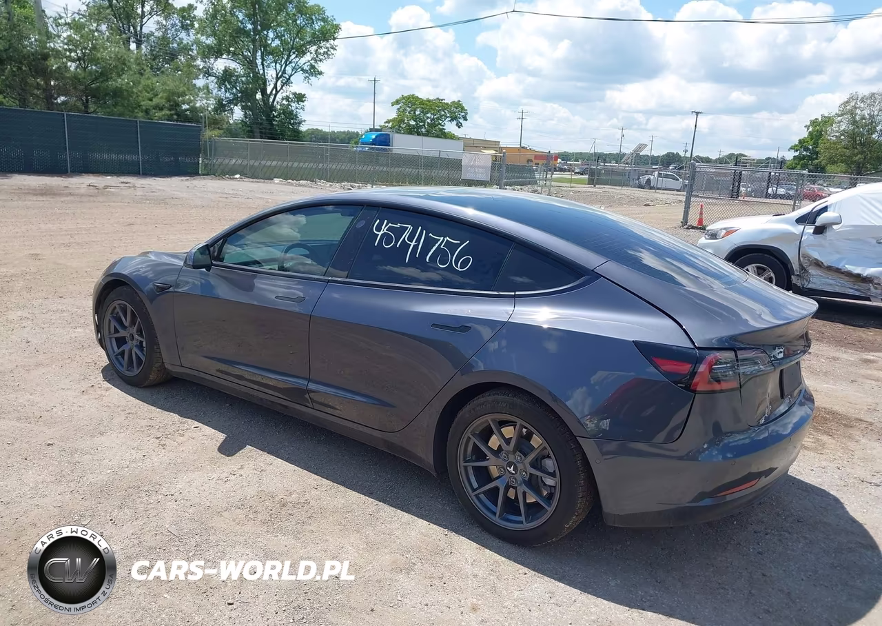 2021 Tesla Model 3 Standard Range Plus Rear-Wheel Drive VIN:5YJ3E1EA6MF994702 - 3