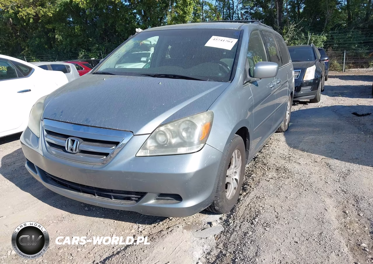 2005 Honda Odyssey Ex VIN:5FNRL384X5B054437 - 2