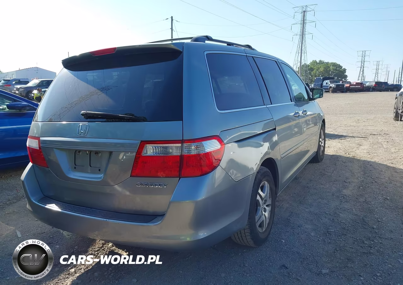 2005 Honda Odyssey Ex VIN:5FNRL384X5B054437 - 4