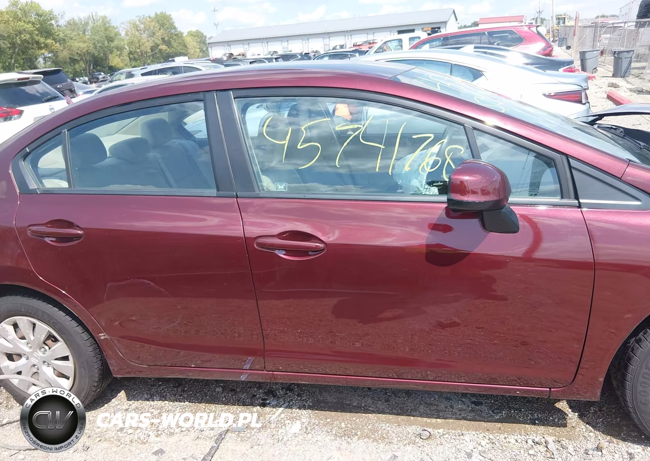 2012 Honda Civic Lx VIN:19XFB2F54CE302048 - 13