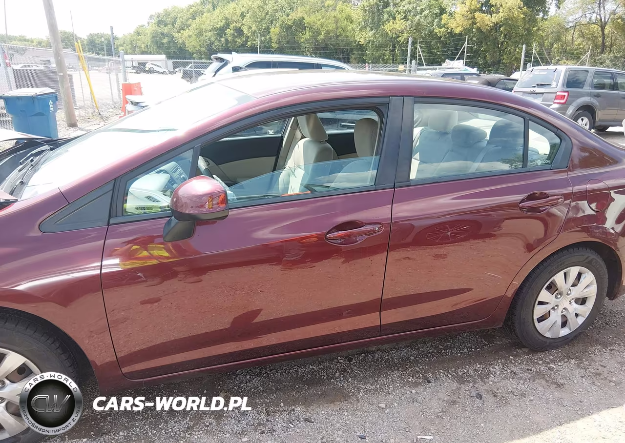 2012 Honda Civic Lx VIN:19XFB2F54CE302048 - 14