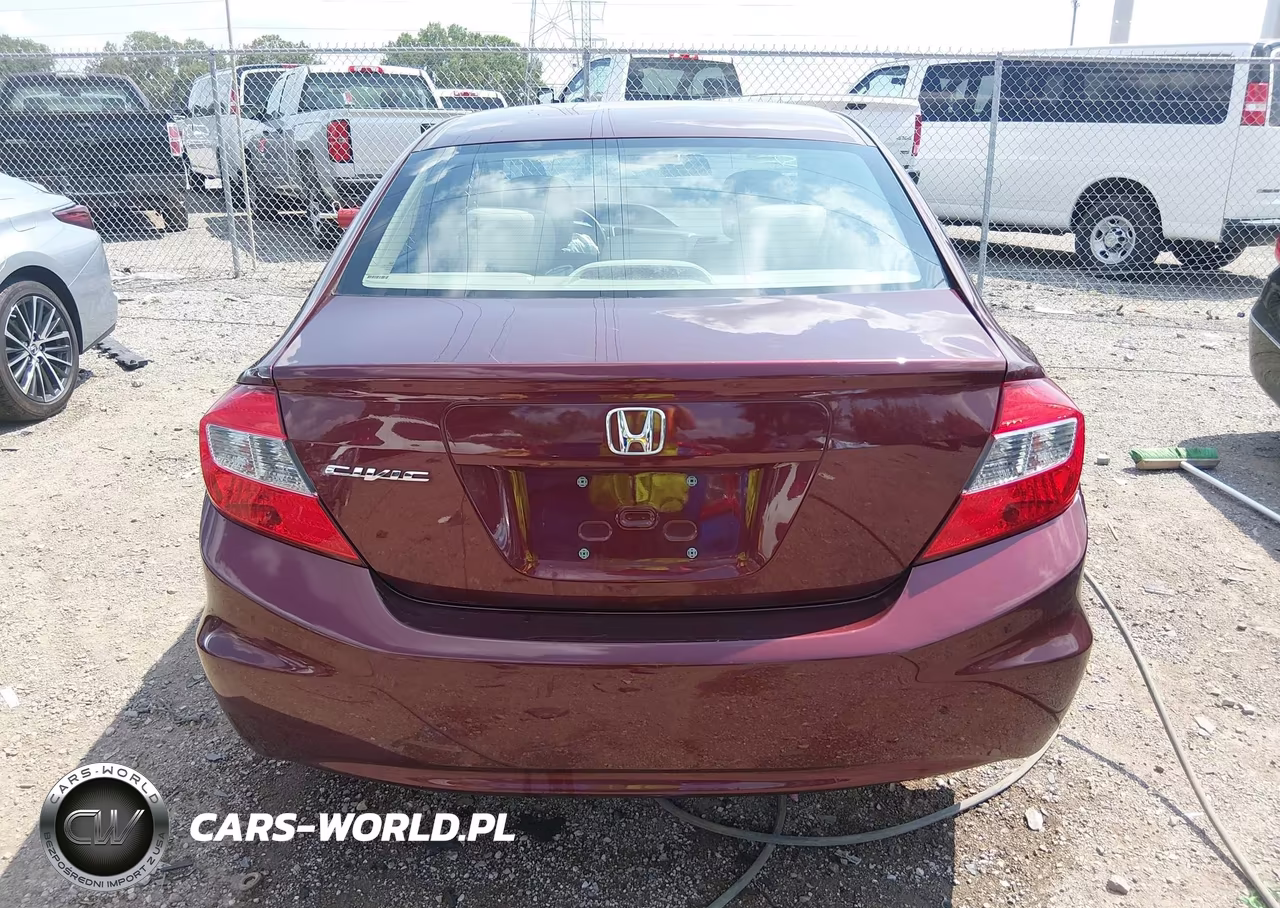 2012 Honda Civic Lx VIN:19XFB2F54CE302048 - 16