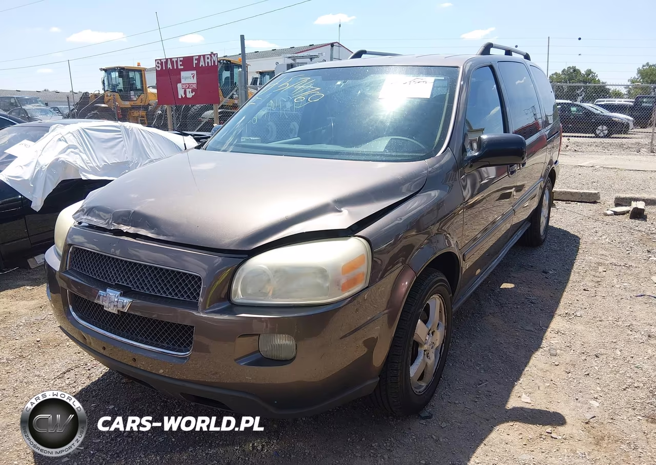 2008 Chevrolet Uplander Lt W-1Lt VIN:1GNDV331X8D169978 - 2
