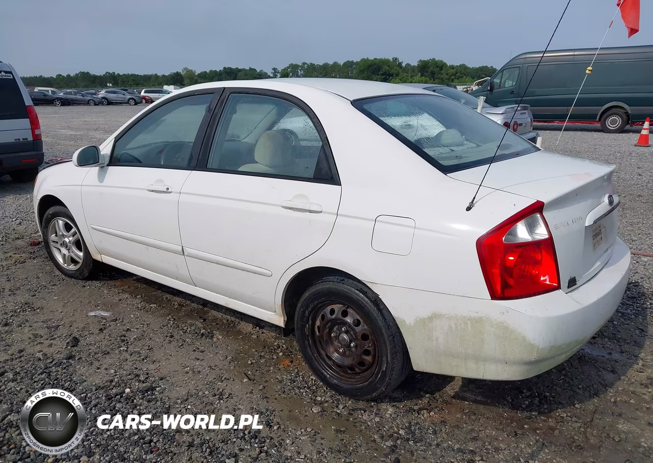 2004 Kia Spectra Ex-Lx VIN:KNAFE121245036768 - 3