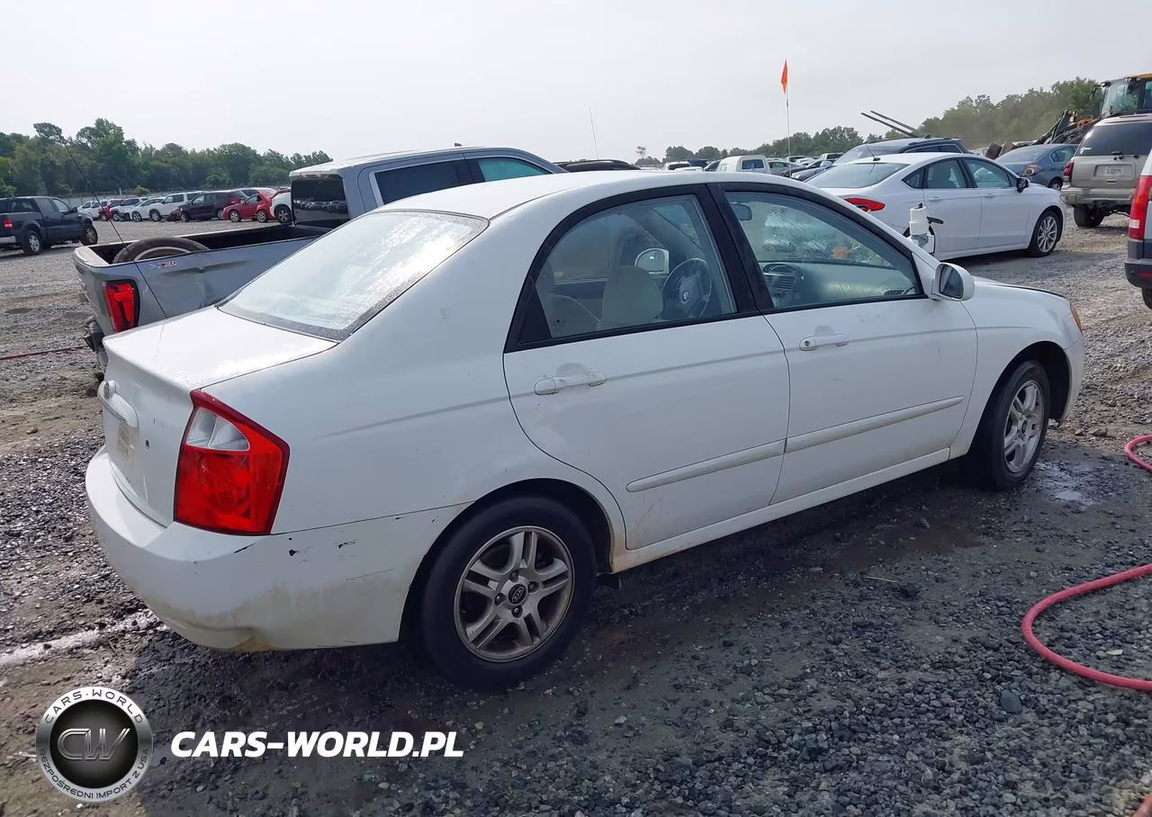 2004 Kia Spectra Ex-Lx VIN:KNAFE121245036768 - 4