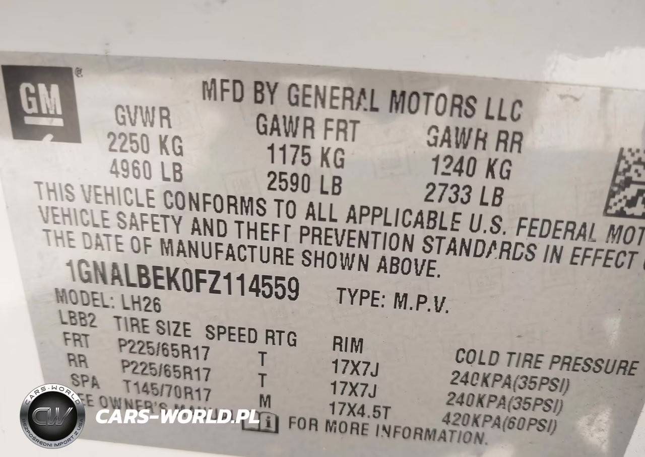 2015 Chevrolet Equinox Lt VIN:1GNALBEK0FZ114559 - 9