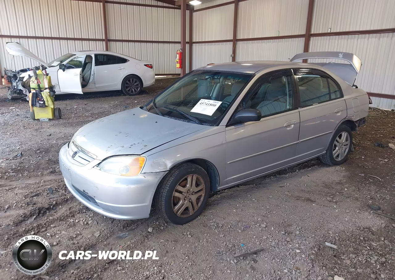 2003 Honda Civic Lx VIN:1HGES16563L009346 - 2