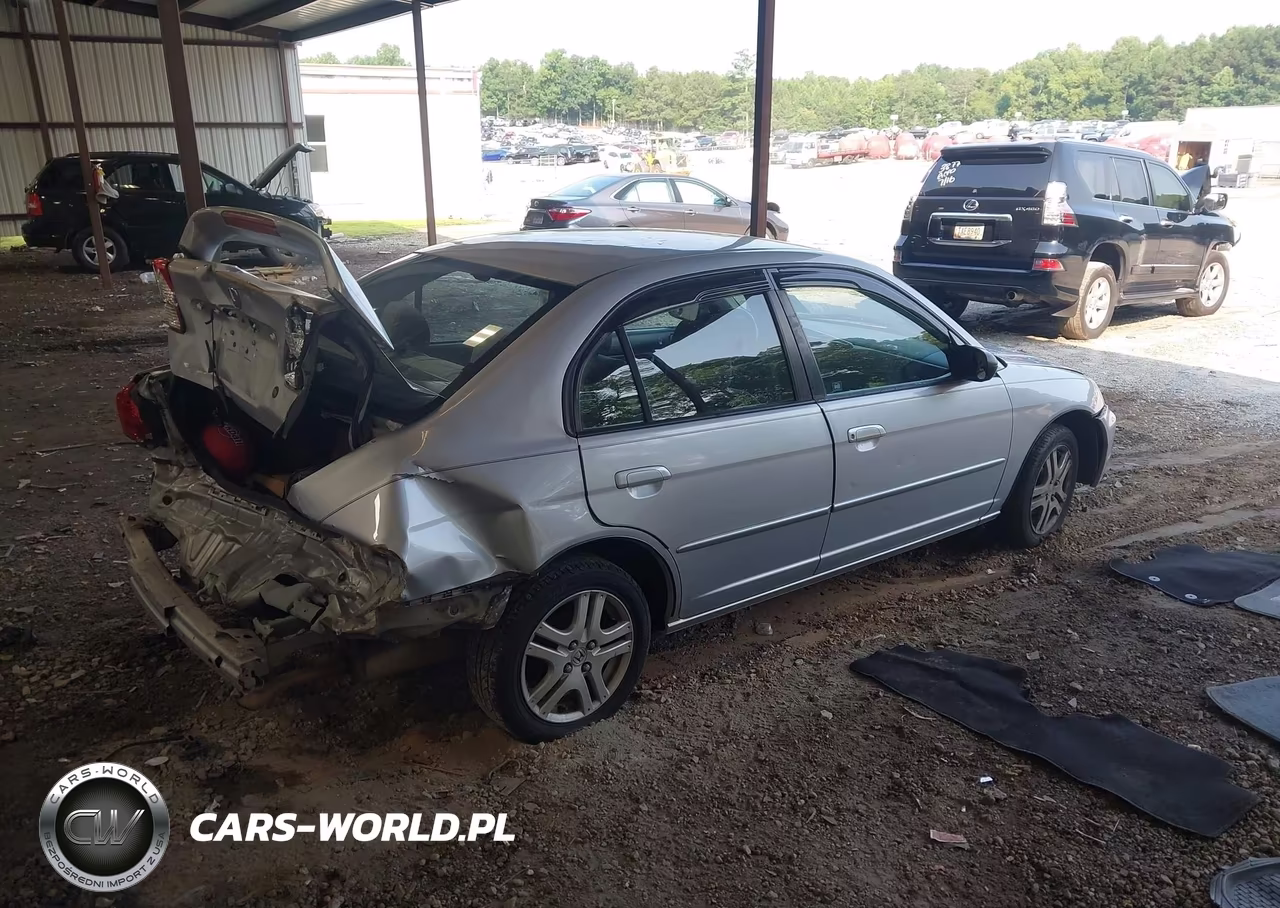 2003 Honda Civic Lx VIN:1HGES16563L009346 - 4