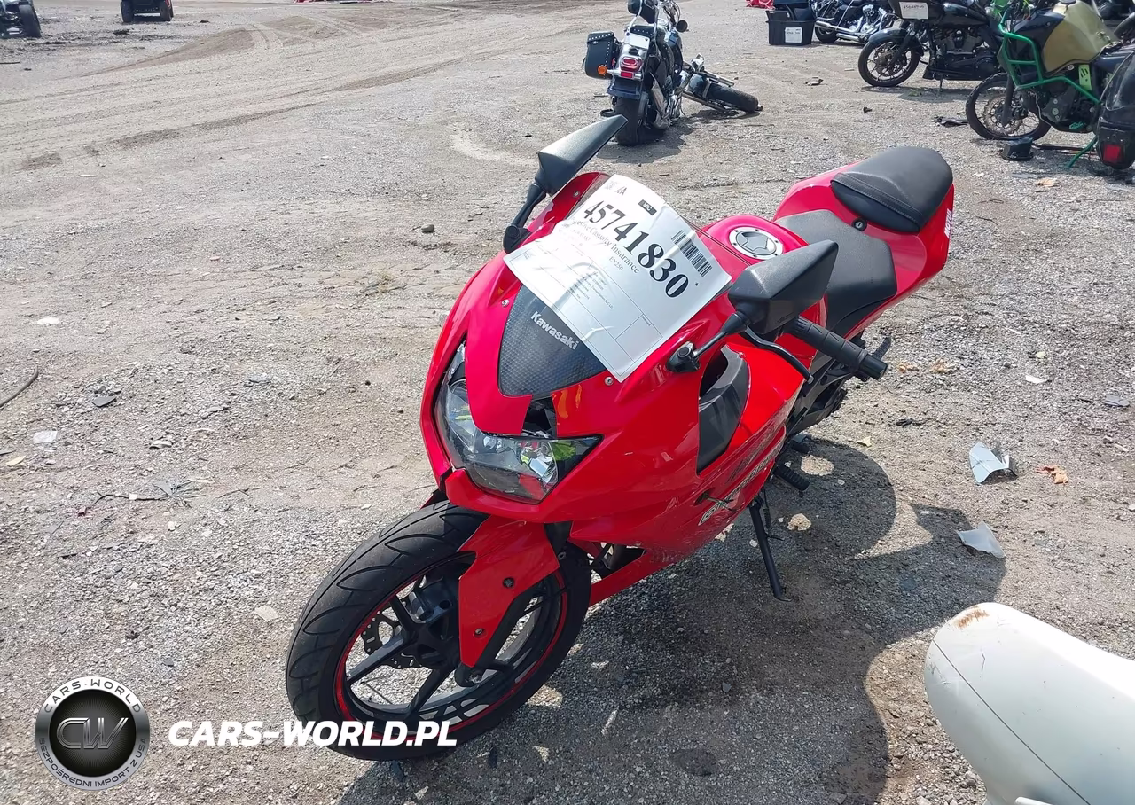 2009 Kawasaki Ex250 J VIN:JKAEXMJ1X9DA20761 - 2