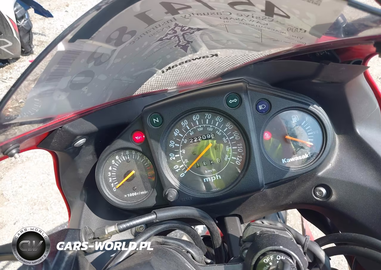 2009 Kawasaki Ex250 J VIN:JKAEXMJ1X9DA20761 - 7