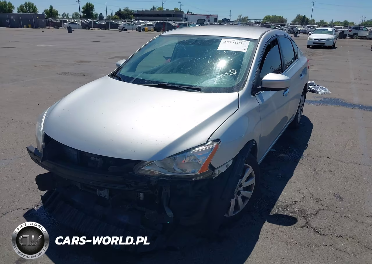 2015 Nissan Sentra S VIN:3N1AB7AP3FY333409 - 2