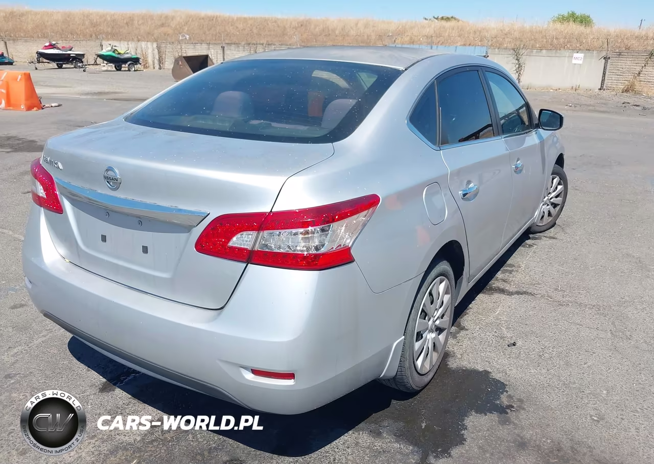 2015 Nissan Sentra S VIN:3N1AB7AP3FY333409 - 4