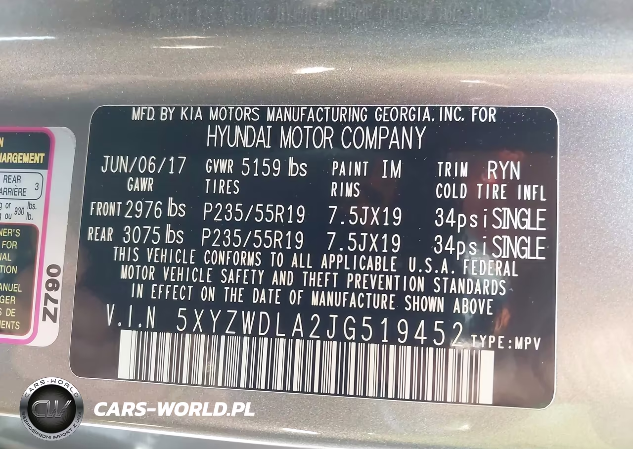 2018 Hyundai Santa Fe Sport 2.0T Ultimate VIN:5XYZWDLA2JG519452 - 9